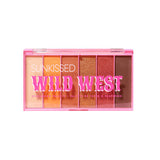 Sunkissed Wild West eyeshadow palette 6x4.5g, imported from the UK