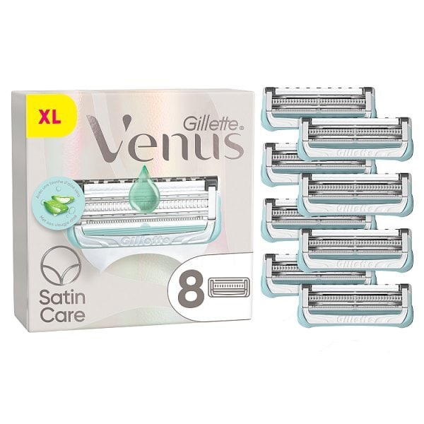 Venus For Pubic Hair & Skin Blades 8 Pack GOODS Superdrug