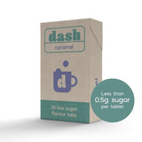 Dash Low Sugar Caramel Flavouring Tablets 30 per pack