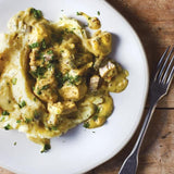 Daylesford Organic Chicken in Cider & Mushroom Sauce with Mashed Potato 700g