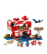Harrods Lego Minecraft The Mooshroom House Building Set 21270- Buy online at McGrocer