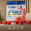 Applied Nutrition Critical Whey protein powder Strawberry Milkshake 825g, imported from the UK