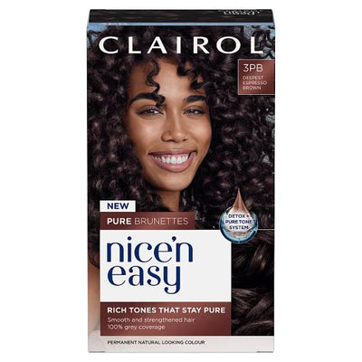 Coloration permanente Nice'n Easy Pure Brunettes Espresso Brown de Clairol