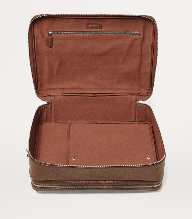 Aspinal Of London leather 48 Hour Mount Street travel bag - British product