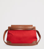Bottega Veneta large canvas Andiamo messenger bag, imported from the UK