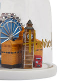 Harrods glass London skyline dome tree decoration 9cm - British product