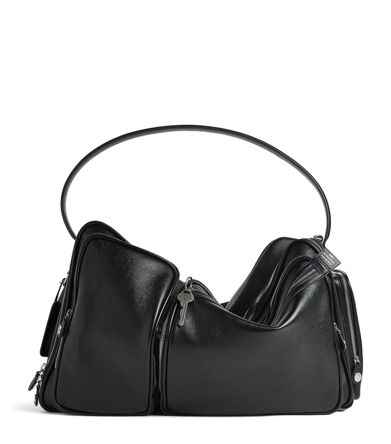 Acne Studios Leather Camero Hotel Shoulder Bag, imported from the UK