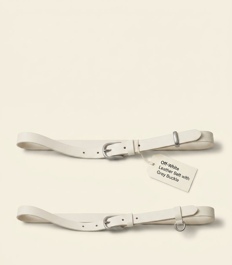 Prada calf leather belt 2cm width - British product