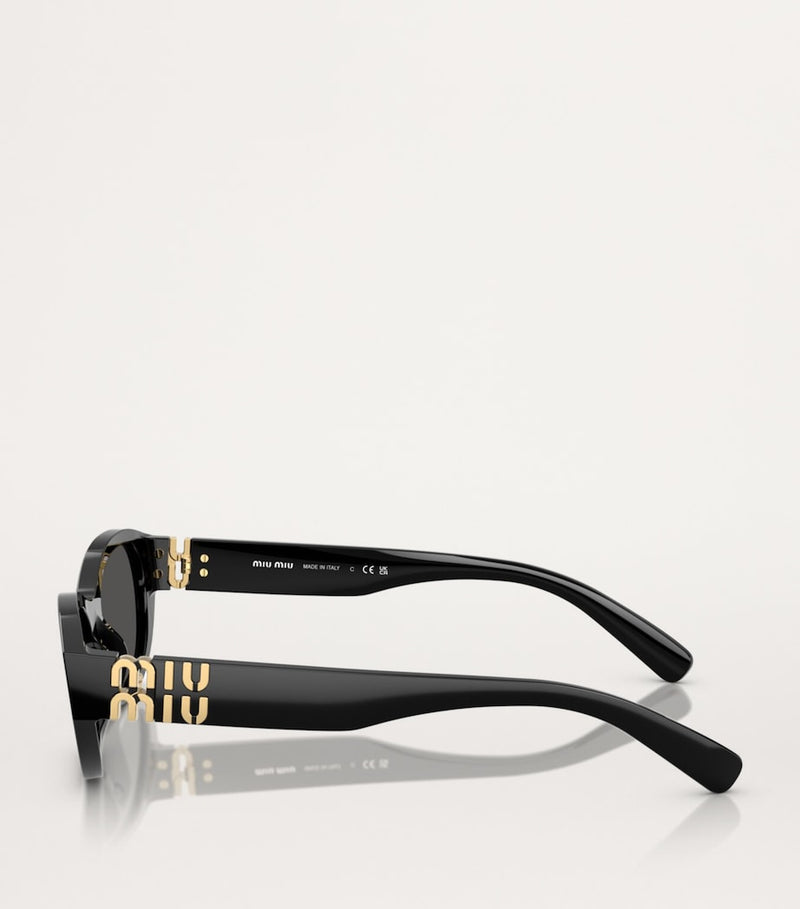 Miu Miu square acetate sunglasses - British product