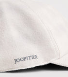 God's True Cashmere tartan cap with malachite gemstone (British brand)