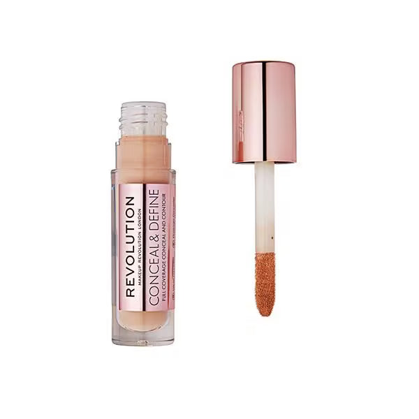 Revolution Conceal Define concealer C10.5, imported from the UK