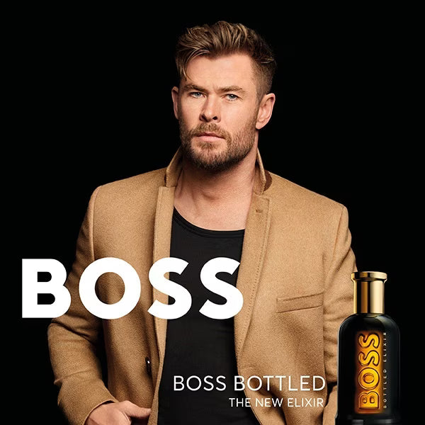 Hugo Boss Bottled Elixir perfume bottle 50ml, UK version