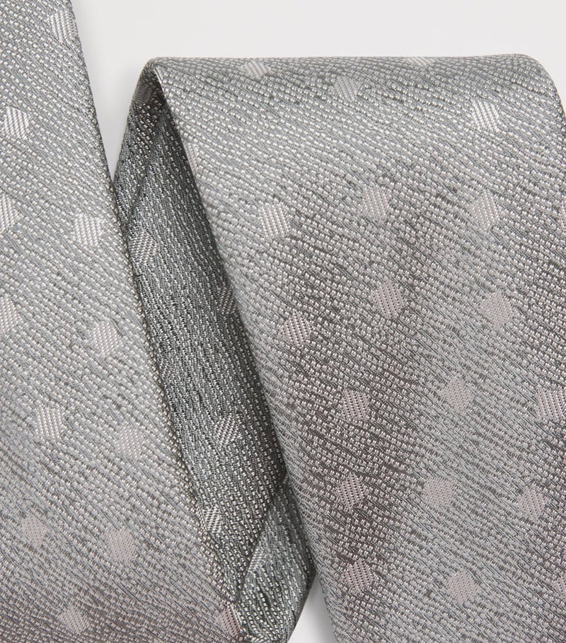 Emporio Armani silk jacquard tie 7.5cm - British product