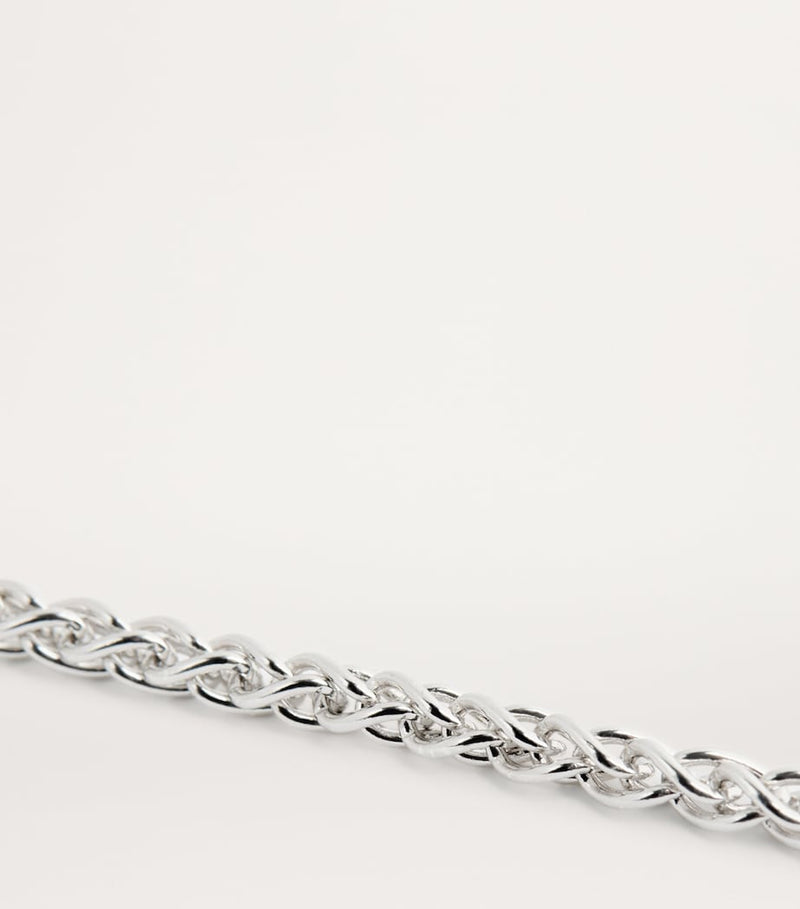 Tom Wood Robin bracelet sterling silver gold pendant UK version