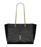 Saint Laurent Niki East-West medium shopping bag crinkled leather, UK version
