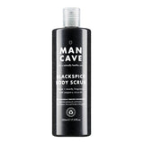 ManCave Blackspice Body Scrub 500ml, imported from the UK