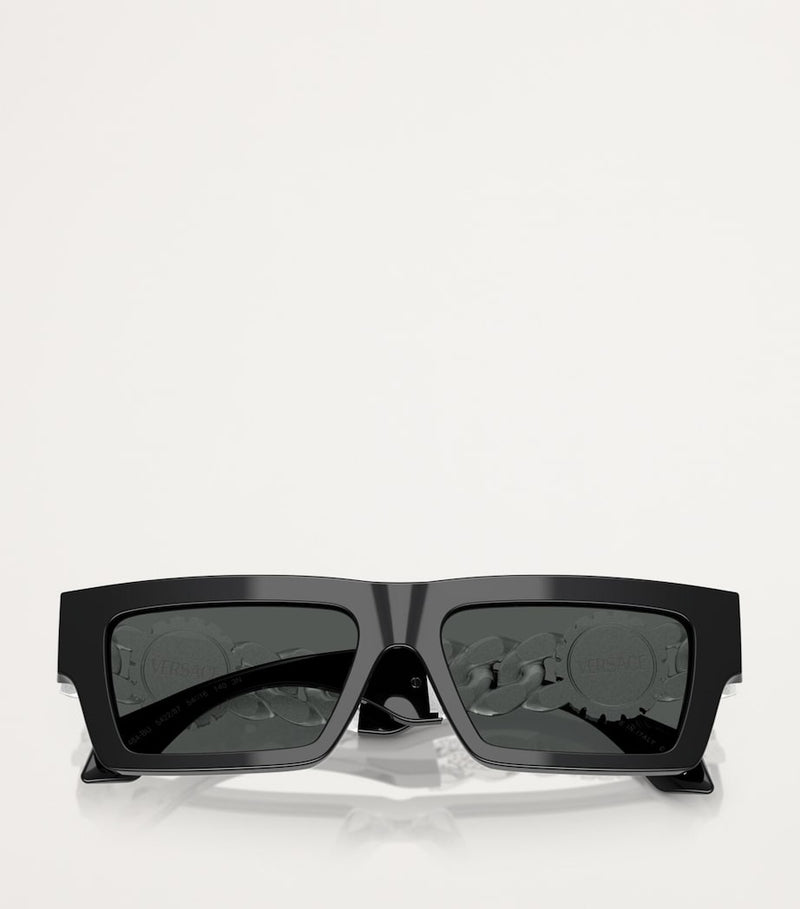 Versace acetate sunglasses with tinted lenses - British product