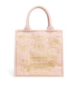 Harrods Harrods Small Gold Building Shopper Bag- Buy online at McGrocer