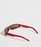 Rick Owens Fog rectangular sunglasses, UK version