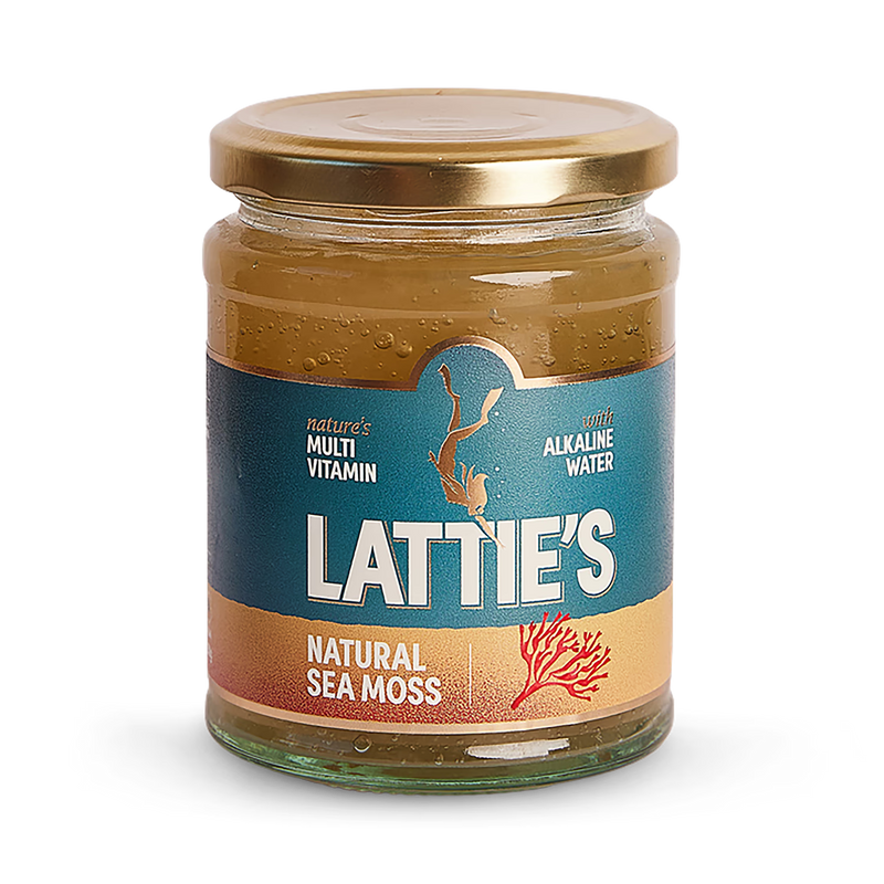 Lattie's Natural Sea Moss Gel 250g (British brand)