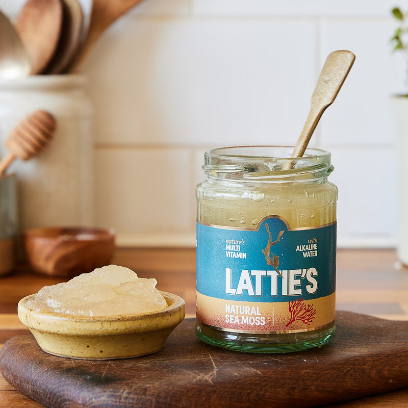 Lattie's Natural Sea Moss Gel 250g (British brand)