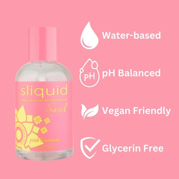 Sliquid lubricant Pink Lemonade 125ml - British product