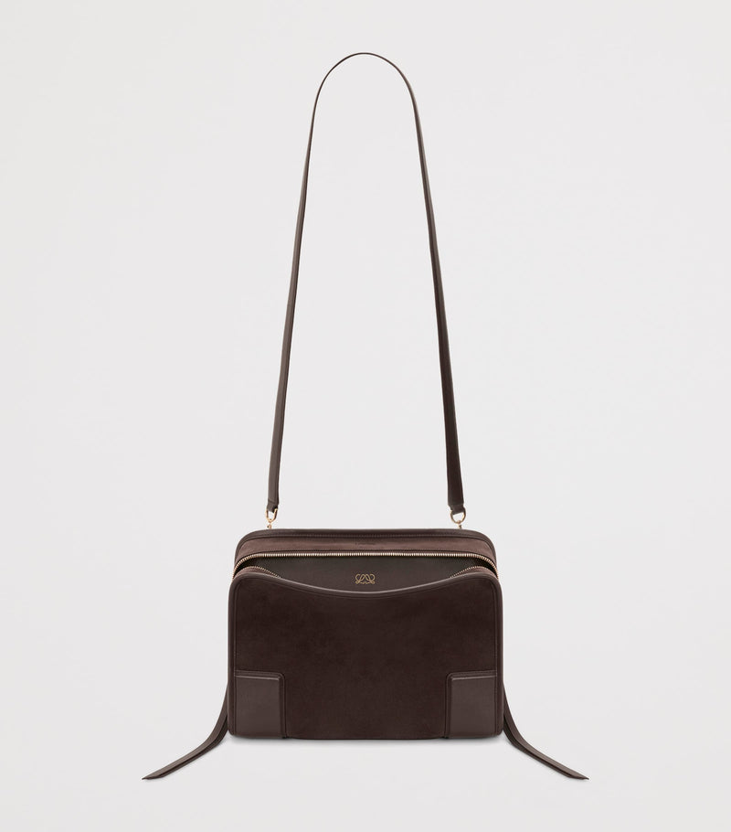 LOEWE Medium Suede Amazona 180 top-handle bag, UK version