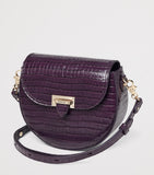 Aspinal of London croc-embossed Portobello cross-body bag, imported from the UK