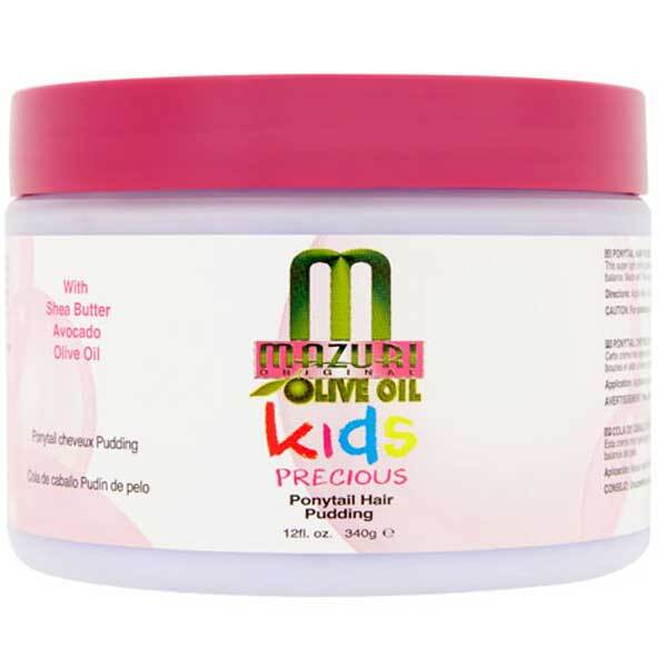Mazuri Kids Precious Ponytail Pudding Olive Oil, imported from the UK