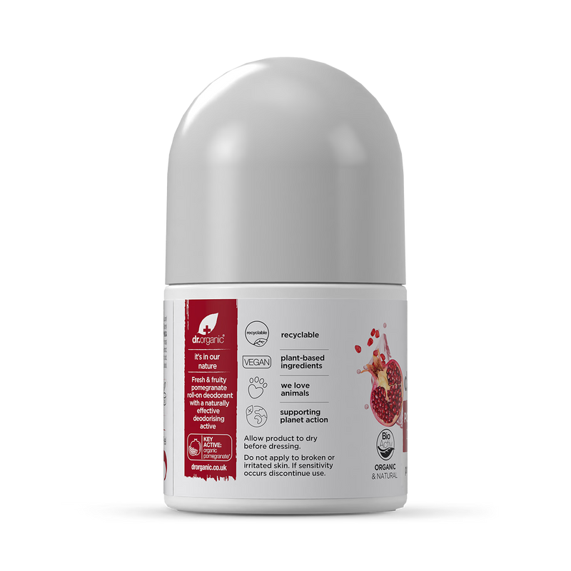 Dr Organic Pomegranate Deodorant 50ml - British product
