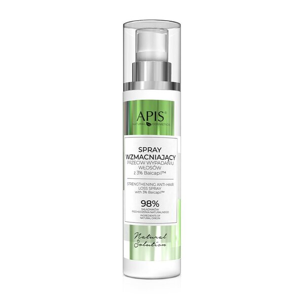 APIS Natural Anti-Hair Loss Spray 150ml bottle - British product