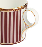 Wedgwood Red Splendour bone china mug 330ml (British brand)