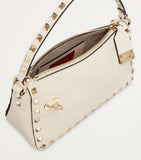 Valentino Garavani small leather Rockstud shoulder bag (British brand)