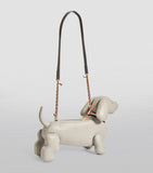 Thom Browne Mini Hector cross-body bag in leather imported from the UK