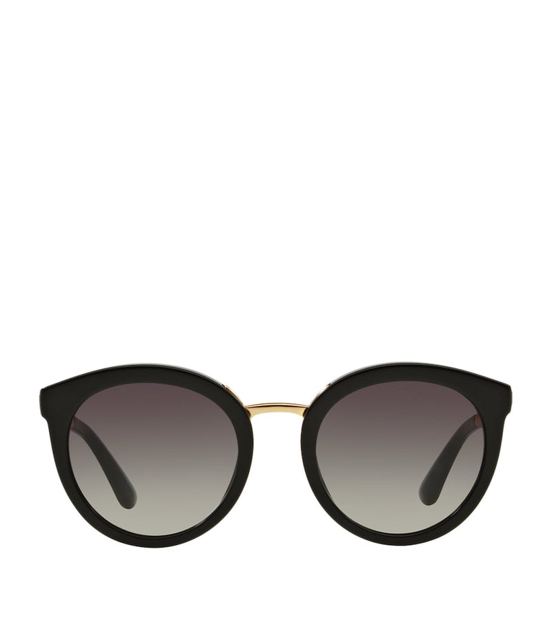 Dolce&Gabbana round sunglasses with gold accent (British brand)