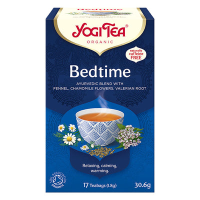 Holland & Barrett Yogi Tea Bedtime Organic Herbal Tea 17 Tea Bags- Buy online at McGrocer