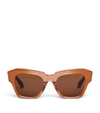 Alaïa melted square acetate sunglasses - British product