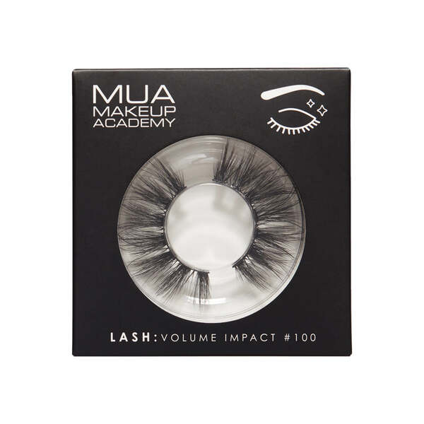 MUA Volume Impact #100 False Eyelashes, imported from the UK