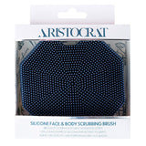 Aristocrat silicone face and body scrubbing brush, imported from the UK