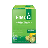 Holland & Barrett Ener Life Ener-C Lemon Lime Effervescent Vitamin Drink Mix 30 Sachets- Buy online at McGrocer