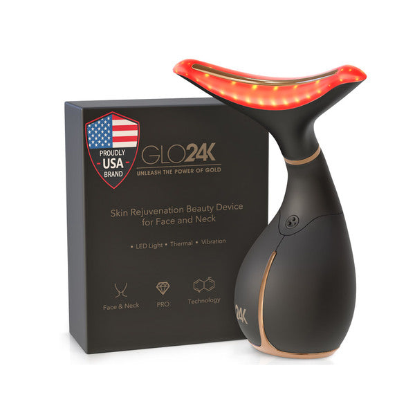 GLO24K Skin Rejuvenation Device Face and Neck, UK version