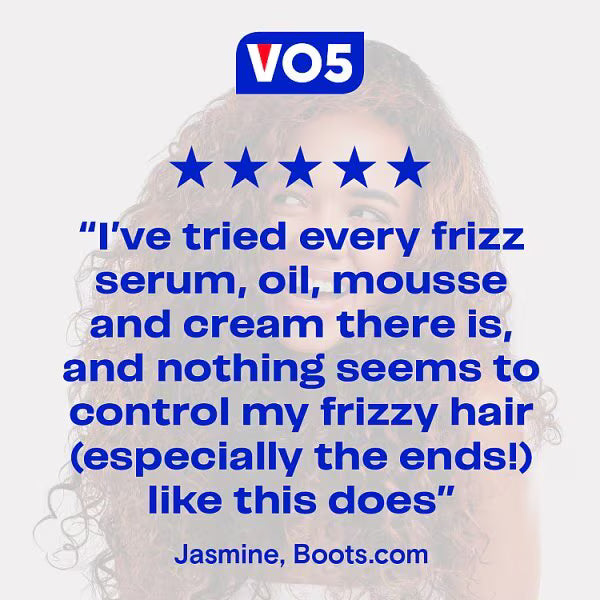 VO5 Frizz Free Hair Cream 125ml (British brand)