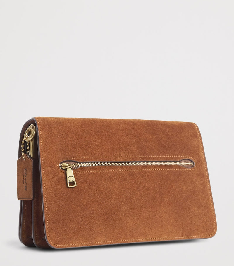 Coach Suede Tabby 30 shoulder bag, imported from the UK