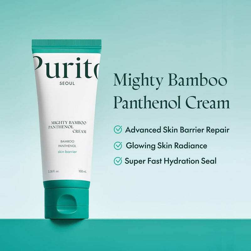 Purito Mighty Bamboo Panthenol cream 100ml, UK version