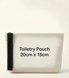 Givenchy logo pouch cotton linen polyurethane, UK version