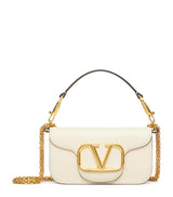 Harrods Valentino Garavani Small Leather Locò Shoulder Bag- Buy online at McGrocer