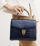 Aspinal of London Mayfair top-handle bag (British brand)