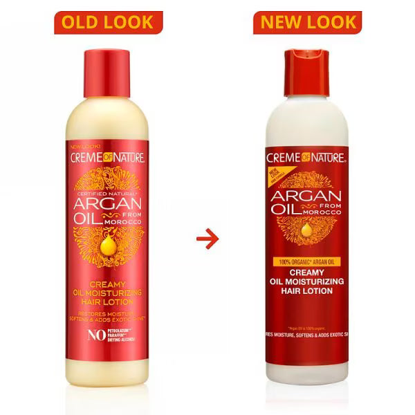 Creme of Nature Argan Oil Moisturising Hair Lotion 250ml - British product