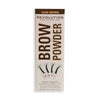 Revolution Stamp & Go Brow Kit Dark Brown, imported from the UK