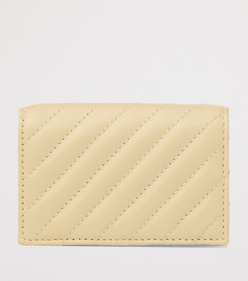 Jimmy Choo Curve Nello leather wallet with monogram, British brand